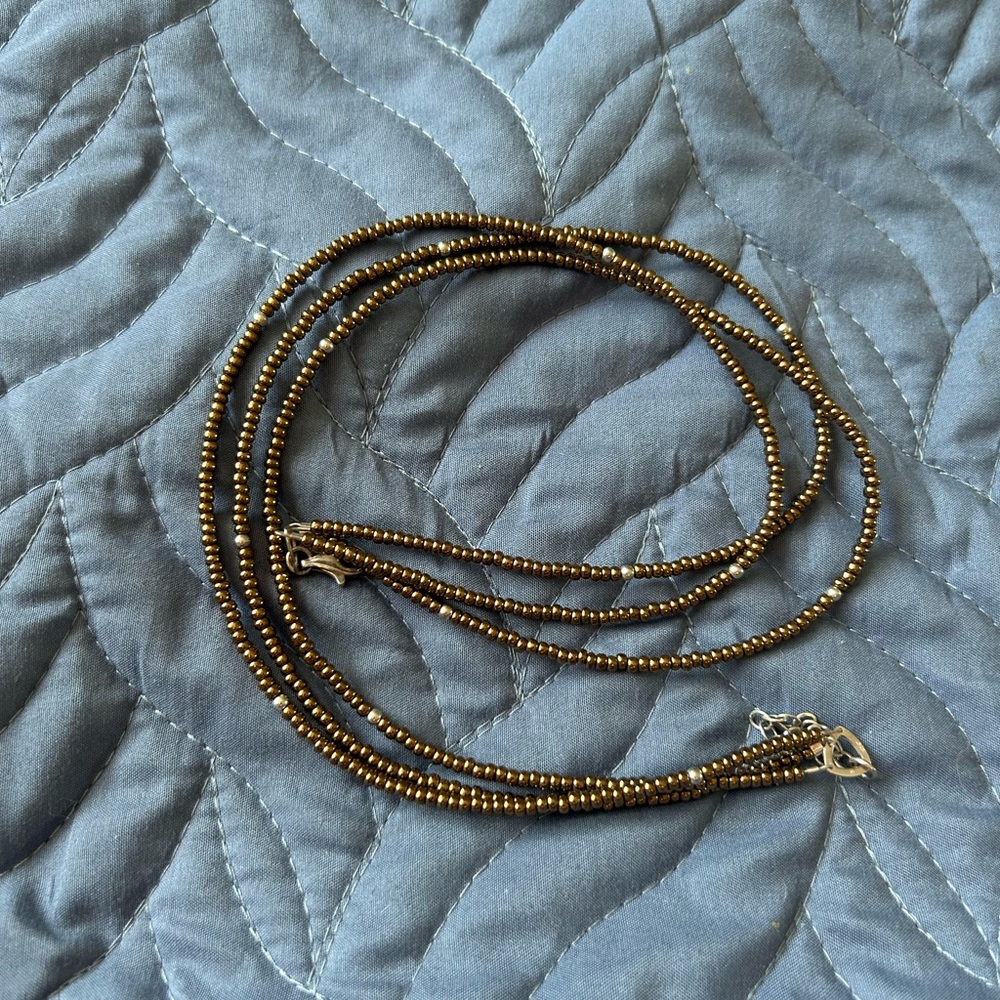 Silpada 3 strand necklace